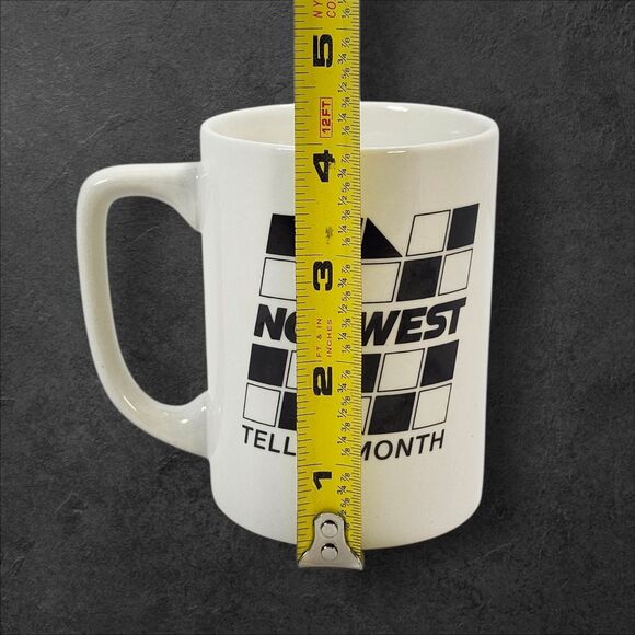 Vintage Norwest Bank “Teller Month” Promotional Mug Ceramic Collectible - Picture 7 of 7